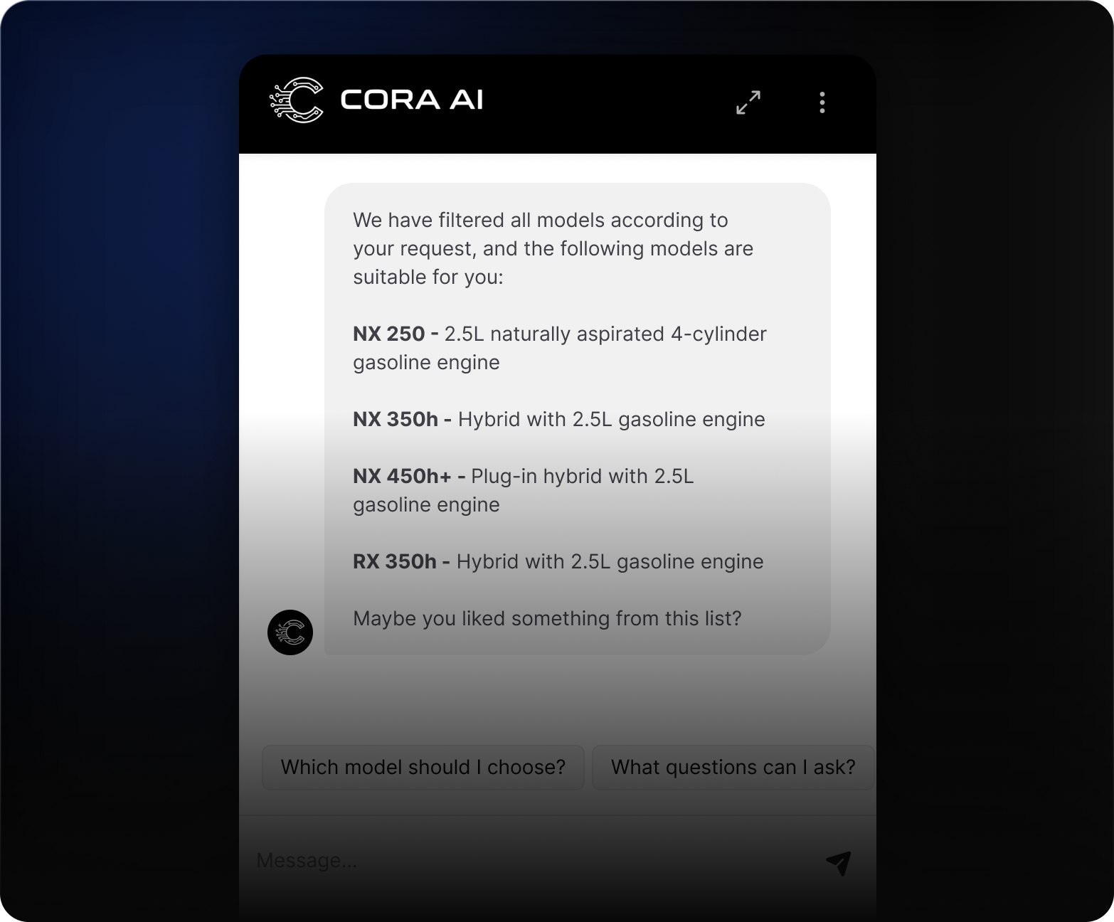 Strict filtering of incomplete car listings