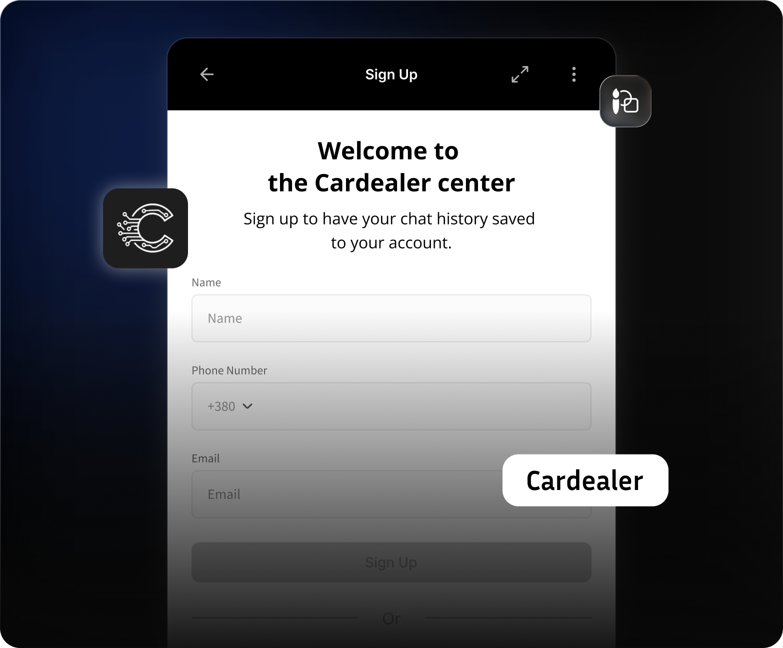 Brand-compliant tone & UX