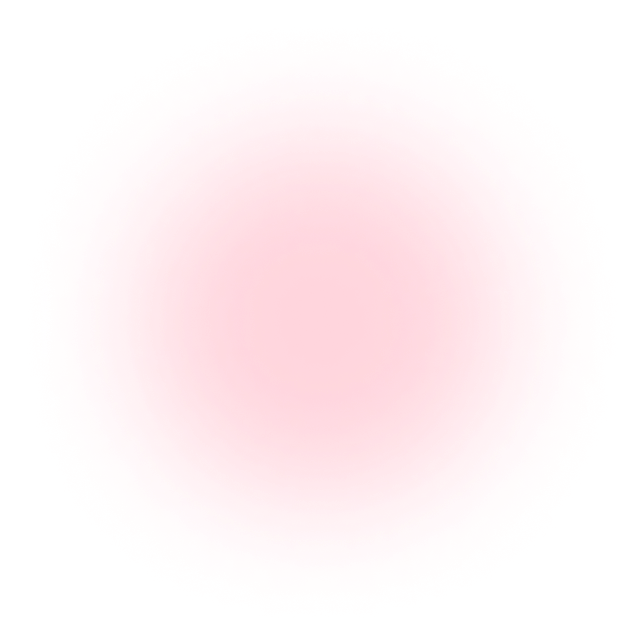 Pink circle blurred