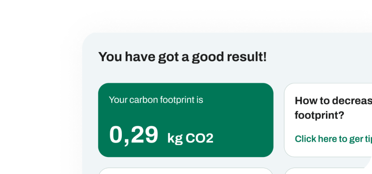 View measurement results