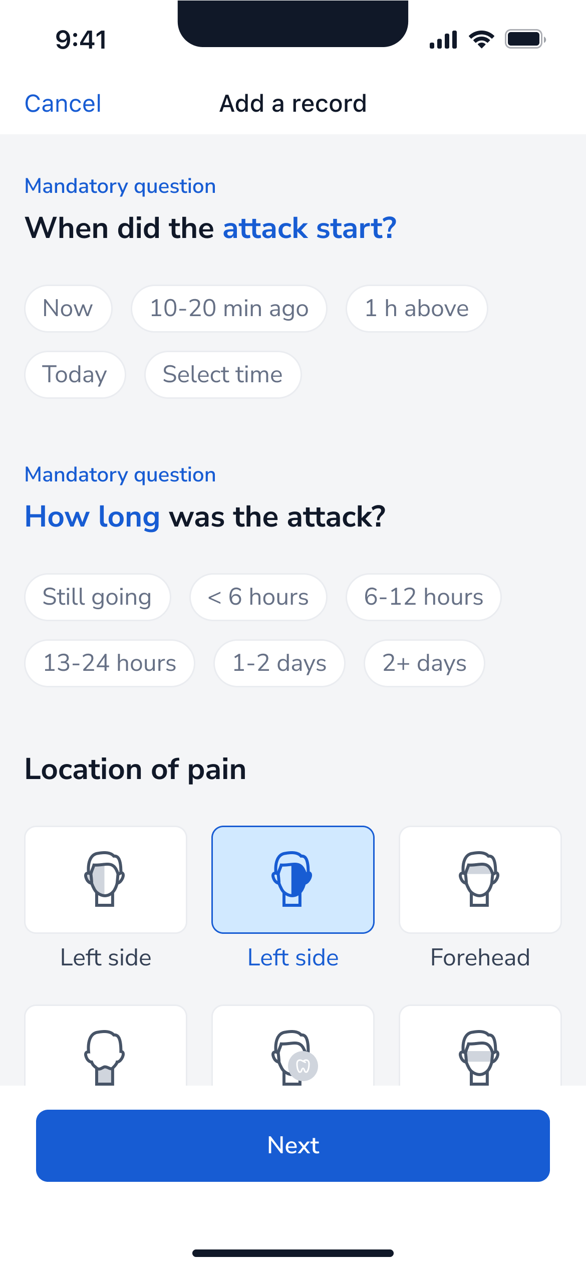 When did the attack start?