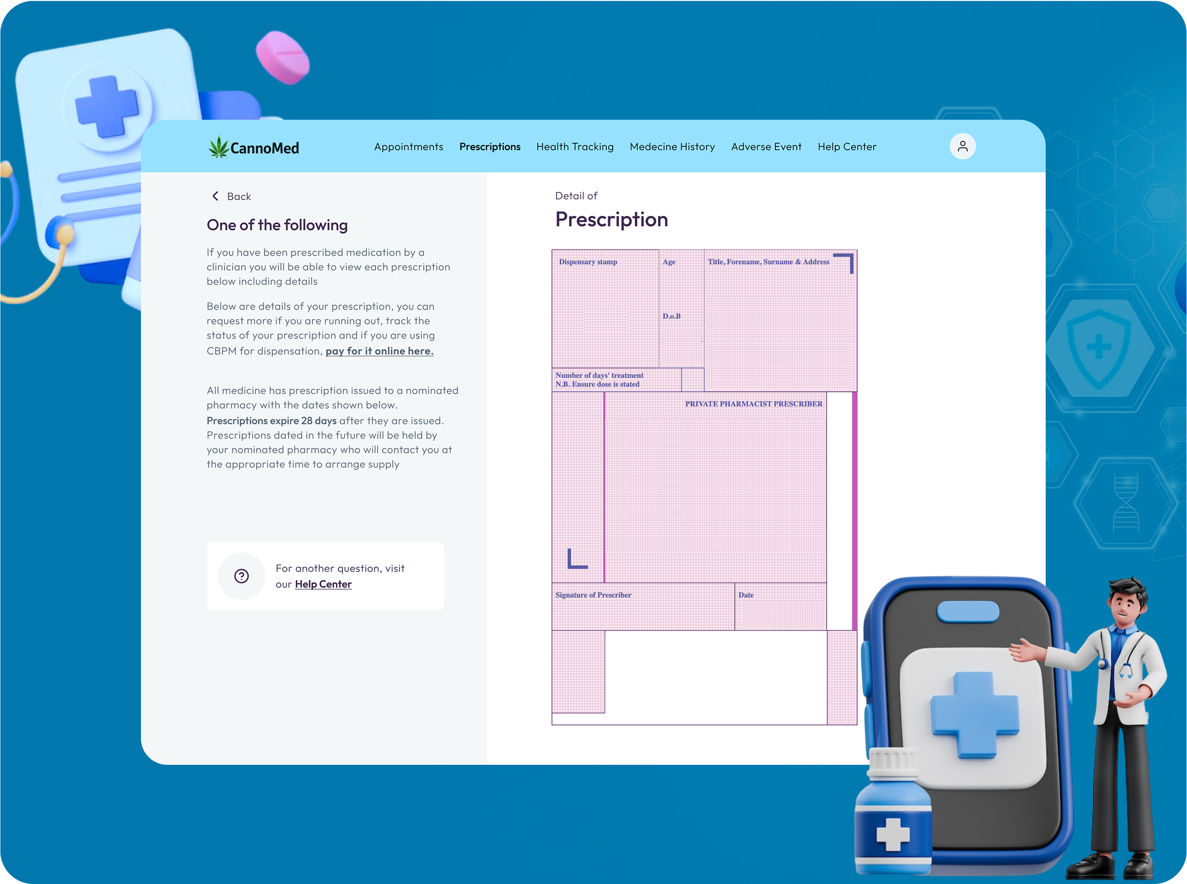 Digital Prescription Tool