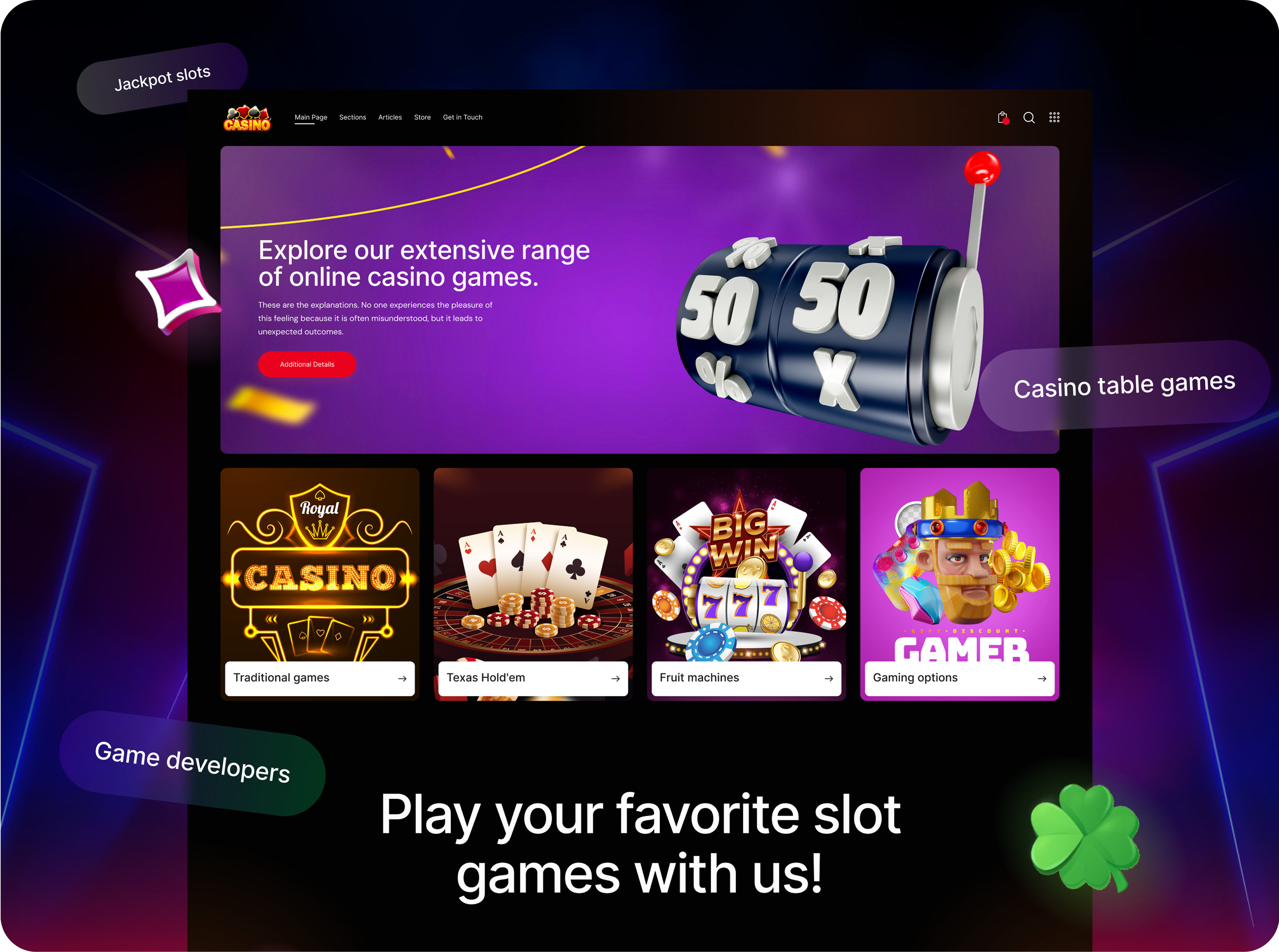 Online Casino Platform
