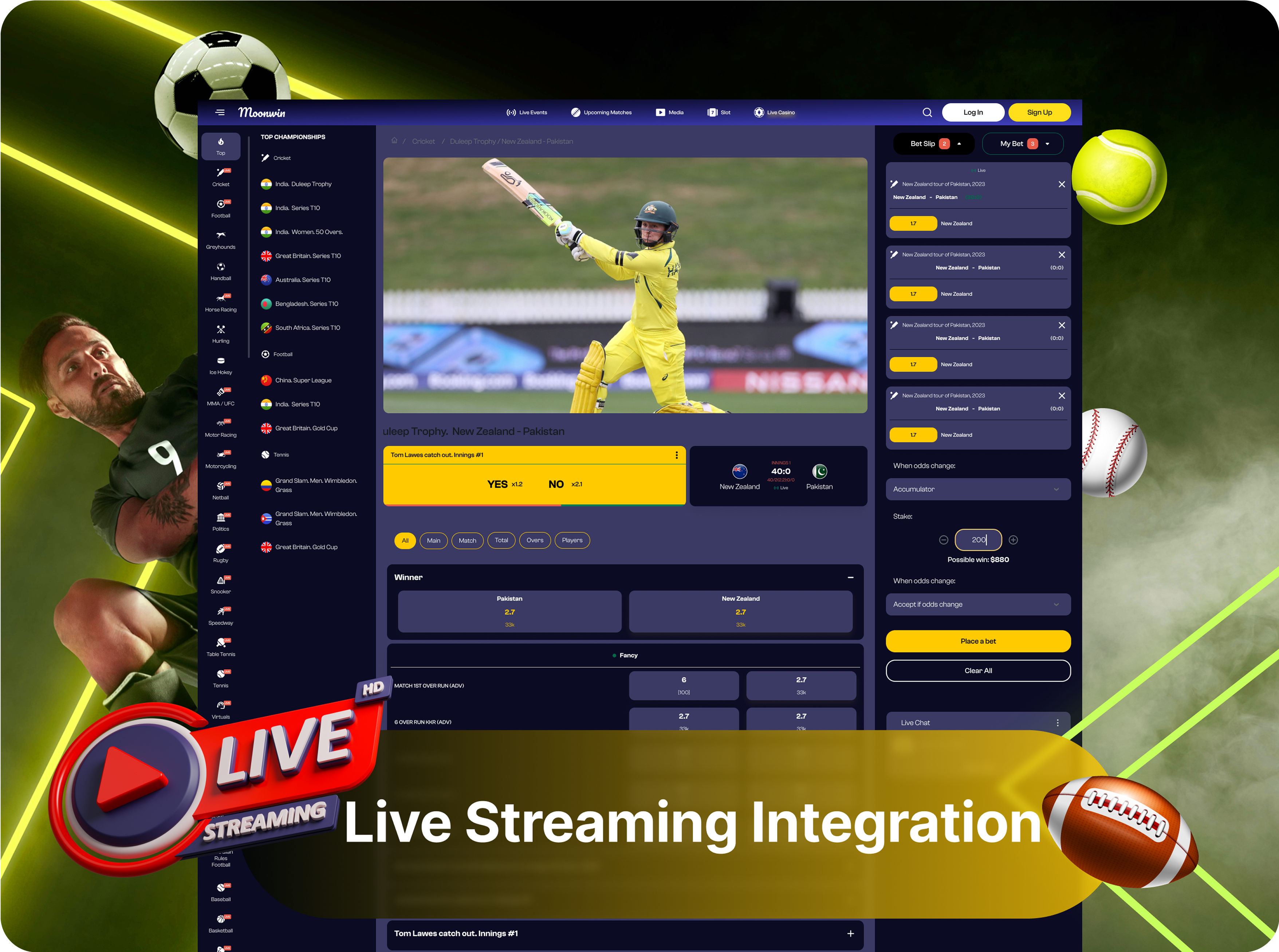 Sports Betting Platform